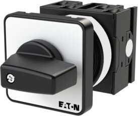 Eaton Steuerschalter 3pol. T0-2-15403/E Schwarz IP65 Einbau Ausführung bündig - Bild 1