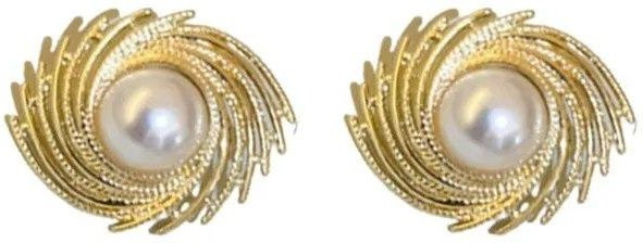 Ohrringe Ambiel Charm, Perle, Zirkonia, Gold, Damen - Bild 1