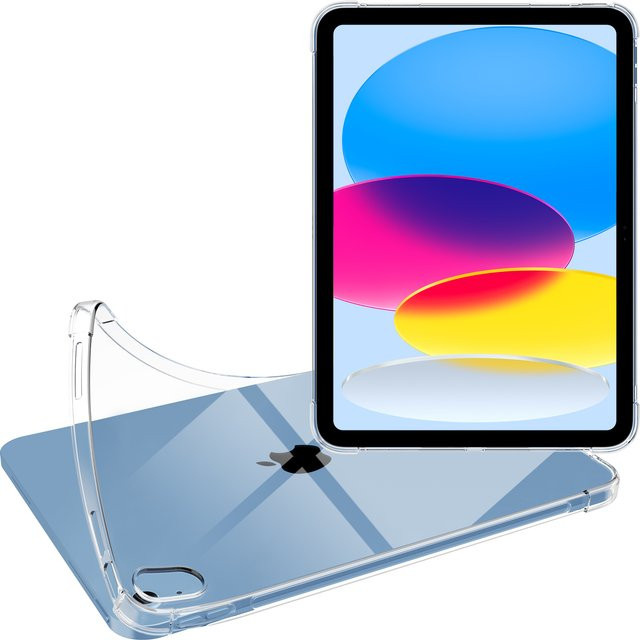 Transparente TPU-Schutzhülle für Apple iPad 11 Zoll (11. Generation 2025) und 10,9 Zoll (10. Generation 2022) Modell A2696 A2777 A2757 A3355 A3356 - Bild 1