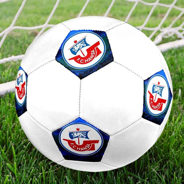 FC Hansa Rostock Fußball, Größe 5, ab 14 Jahren - Bild 1