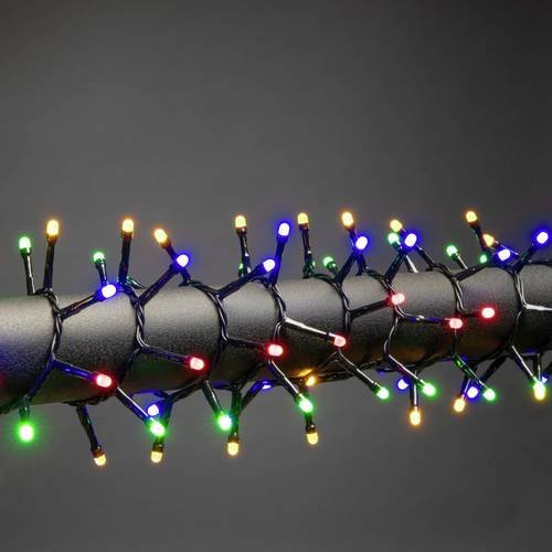 Konstsmide Lichterkette Außen Netzbetrieben mit 1500 LED Mehrfarbig Gefrostet Länge: 32,98 m - Bild 1
