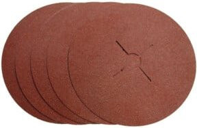VSM Fiberschleifscheibe TOP SIZE für Winkelschleifer, Farbe: Braun, Durchmesser: 115 mm, Körnung: K100 - Bild 1