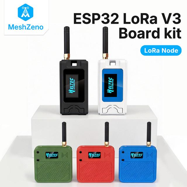 Heltec V3 Meshtastic WiFi LoRa 32 Entwicklungsboard mit blauem 0,96 Zoll OLED-Display und ESP32 SX1262 LoRa-Knoten für Arduino LoRaWAN IoT - Bild 1