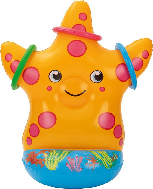 LUPILU Kleinkinderplanschbecken mit Wassersprinkler Seestern, Mehrfarbig, Durchmesser: 102 cm - Bild 1