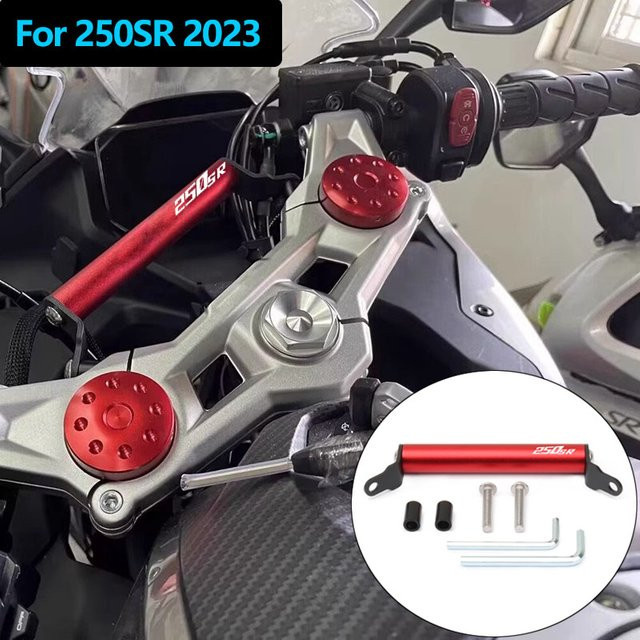 HICurves Motorrad Smartphone GPS Halterung für Lenker passend für 250 SR und 300 SR Modelle 2023 - Bild 1