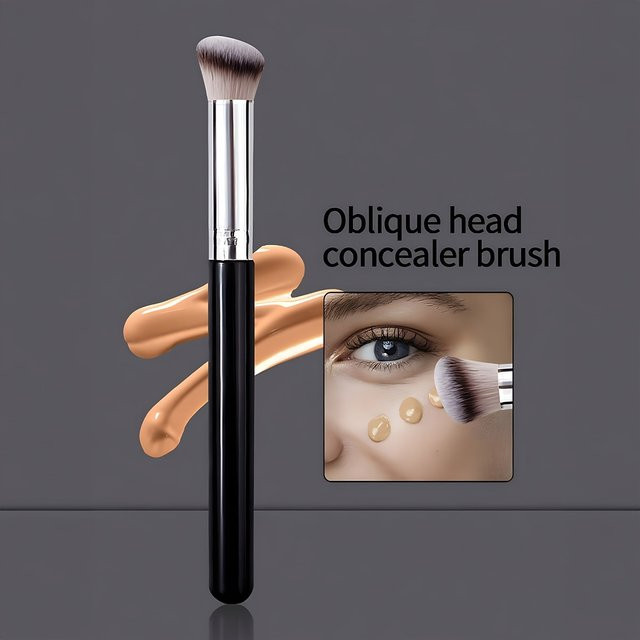 London Brush Concealer-Pinsel, runder Rouge-Pinsel, Unisex - Bild 1