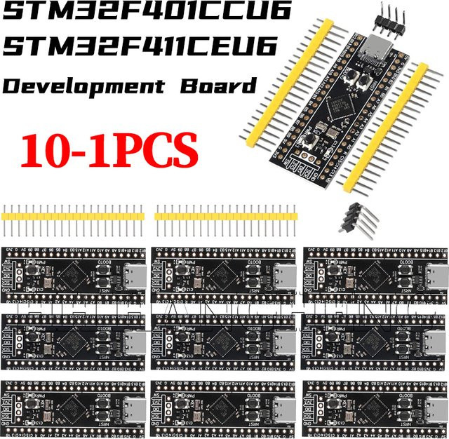 ZUIDID STM32F401 STM32F411 Entwicklung Board Set in Schwarz mit 84MHz und 64KB RAM 256KB Flash - Bild 1