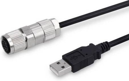 Di-soric 213398 Sensor-Aktor-Kabel mit USB-C Anschluss in Schwarz - Bild 1