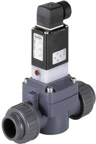 Bürkert Servogesteuertes Ventil 42045 0142 in Grau mit 24 V/DC - Bild 1