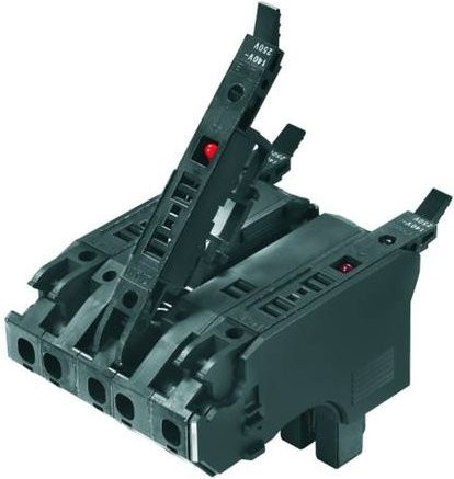 Weidmüller Sicherungs-Steckverbinder PTSI 4/LD 400V AC Schwarz, 5-polig, flexibel 0,5-4mm² und starr 0,5-4mm² - Bild 1