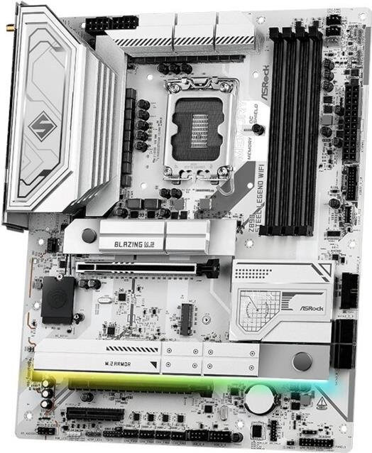 ASRock Z890 Steel Legend WiFi ATX Mainboard mit LGA1851-Sockel, Z890 Chipsatz, DDR5 und WiFi in Schwarz - Bild 1