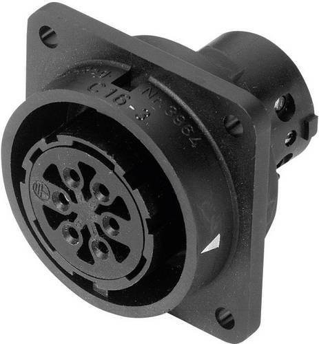 Amphenol C016 10G019 000 2 Rundstecker Buchse Einbau Schwarz mit 19 Polen plus PE - Bild 1