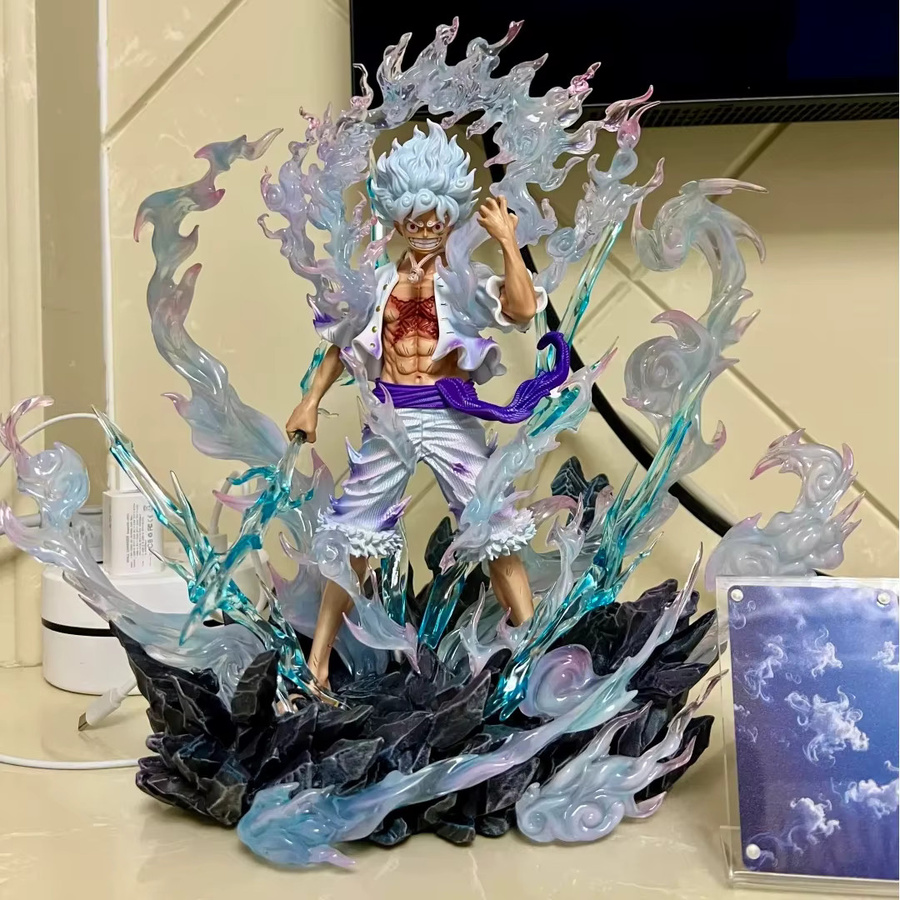 Bandai One Piece Nika Monkey D. Ruffy, Anime Figur, 29cm, Kunststoff - Bild 2