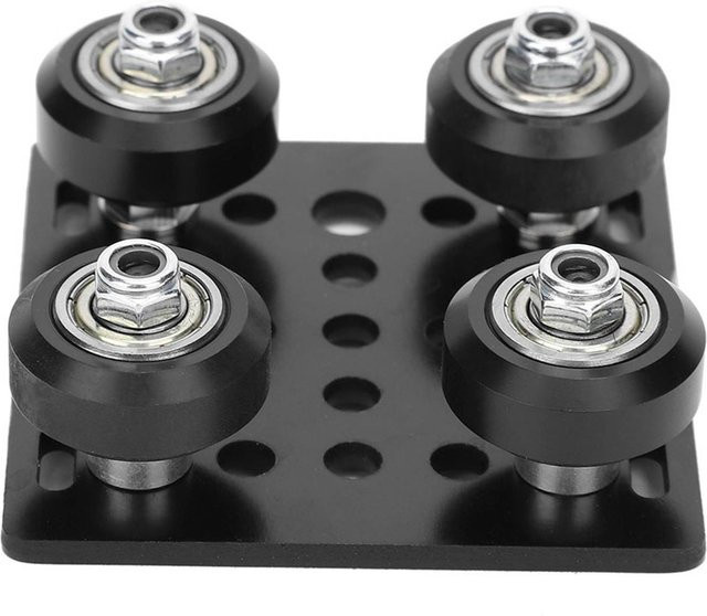 TOMTOP V-Typ Gantry Platte Schwarz für 3D Drucker aus Aluminium Profilen für FDM Drucker - Bild 1