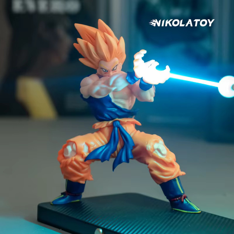 Bandai Dragon Ball Goku Figur, Desktop Ornament, mit Nachtlicht - Bild 2