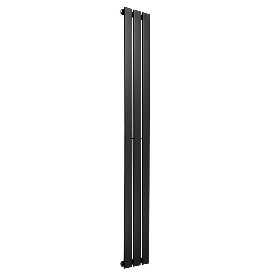 Hudson Reed Sterling Arlie Vertikal Design-Heizkörper aus Stahl, Schwarz, Höhe: 175 cm, Breite: 21 cm - Bild 1