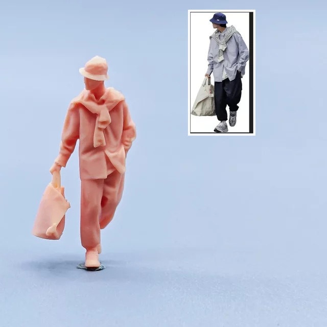 EHCMODEL Figuren Maßstab 1:64, Harz, Einzelfigur - Bild 1