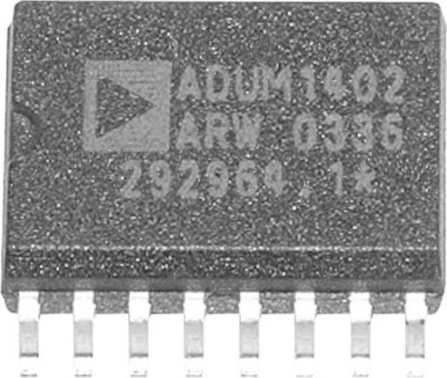 Analog Devices ADUM1301ARWZ Digital-Isolator Linear IC in Schwarz - Bild 1