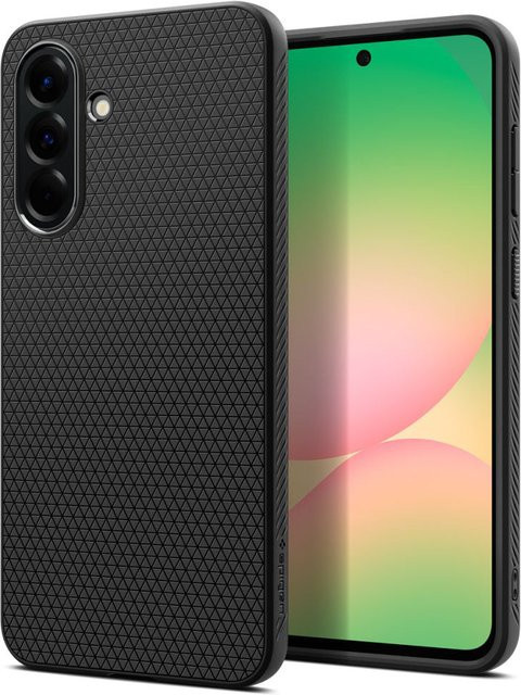 Spigen Liquid Air Schutzhülle für Samsung Galaxy A56 in Mattschwarz - Bild 1
