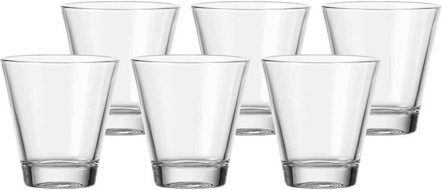 Leonardo Ciao Wassergläser aus Glas, transparent, 6er Set, 215 ml pro Glas - Bild 1