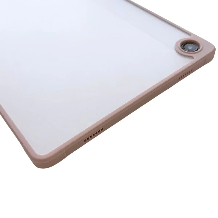 Samsung Tablet Hülle mit Hart-PC-Rückseite in Pink für Galaxy Tab A9 Plus, Tab S10, S9 FE, S8 und S7 Plus - Bild 2