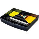 Schubladeneinsatz HAN für Impuls/Systembox Karma, 6 Fächer mit Tragegriff, Schwarz, B: 23,7 cm, T: 18,0 cm, H: 4,0 cm - Bild 2