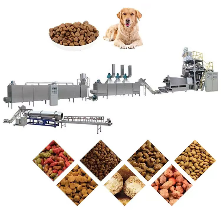 XMSJ Tierfutter Extruder Produktionslinie zur Herstellung von Tiernahrung und Pellets - Bild 2