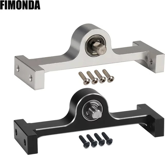 Fimonda RC-Verteilergetriebe für Rock Crawler, CNC-Aluminium, 1:10 - Bild 1