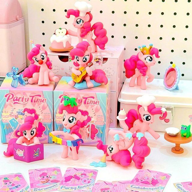 My Little Pony Party Time Series Blind Box Pinkie Pie Figur in Pink - Bild 1