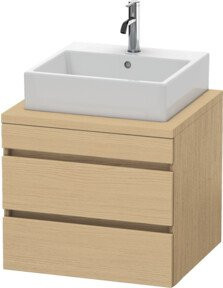 Duravit Waschtischunterschrank DuraStyle in Beige mit 2 Schubkästen, Breite: 60 cm, Tiefe: 54,8 cm, Höhe: 51,2 cm - Bild 1