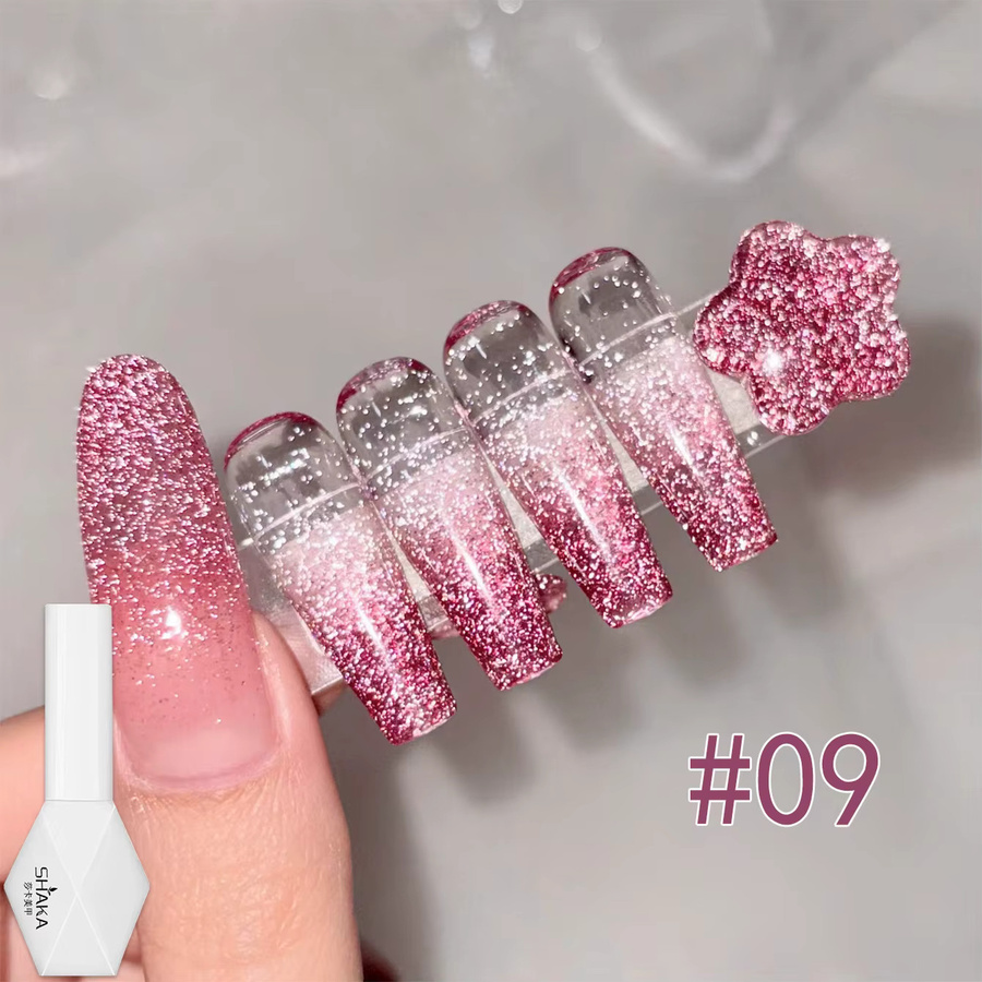 SHAKA Sommer Stardust Bounce Sparkle Broken Diamond Nagellack, Glänzend - Bild 1