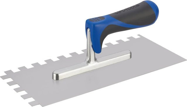 LUX-TOOLS Glättekelle Comfort aus rostfreiem Edelstahl in Silber - Bild 1