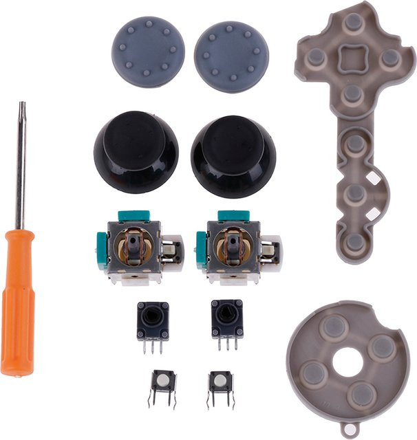 KOQZM 13-in-1 Analog-Stick-Sensor Set mit Daumenstangen und Auslöseschaltern für Xbox 360 in Multicolor - Bild 1