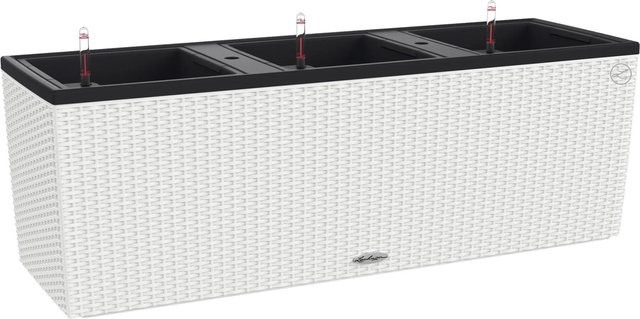 Lechuza Pflanzgefäß Trio Cottage Weiß B/T/H: 130 x 42 x 44 cm - Bild 1