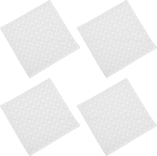 ZuiyouBeauty1 Taktile Punktaufkleber aus Silikon für Sehbehinderte, 400 Stück, transparent, Durchmesser: 6 mm - Bild 1