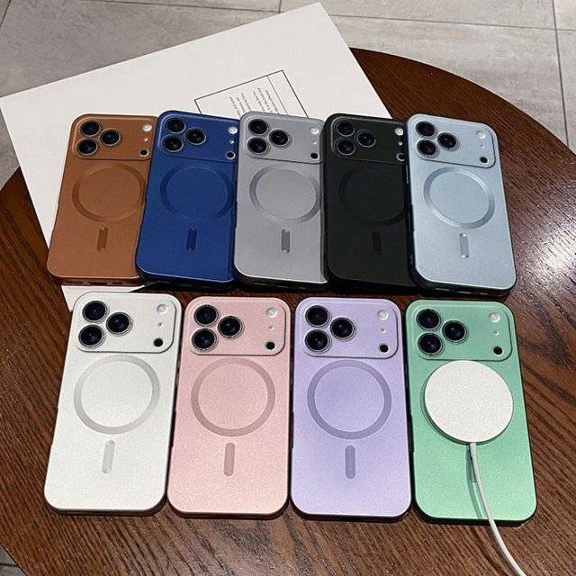 LICOERS Magnetische Silikon Hülle für iPhone 17 Pro Max, 17 Pro und 17 Pro Air mit MagSafe Kompatibilität und Kamera-Schutz in Schwarz - Bild 1