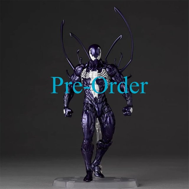 Kaiyodo Amazing Yamaguchi Symbiote Spider-Man Lila Version, Actionfigur - Bild 1