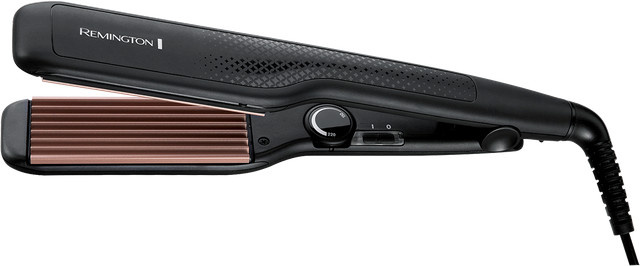 Remington S3580 Ceramic Crimp Kreppeisen, Schwarz - Bild 1