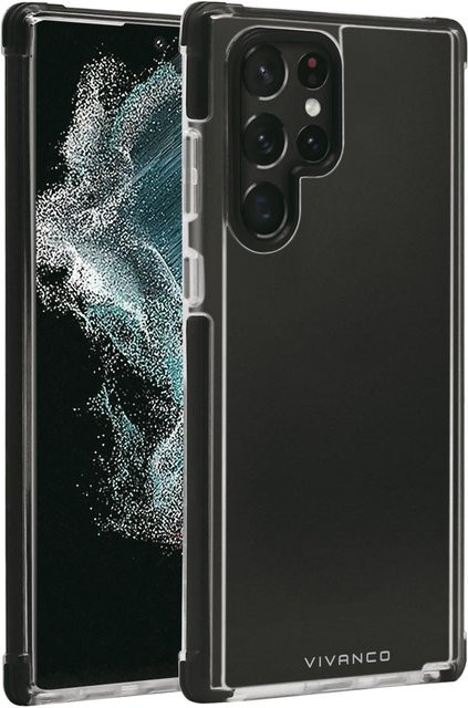 Rock Solid Anti Shock Schutzhülle für Galaxy S22 Ultra in Transparent - Bild 1