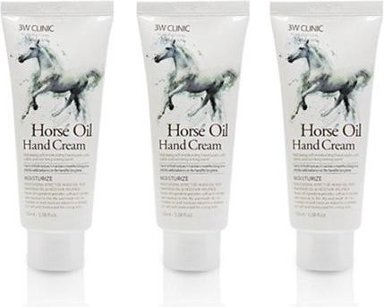 3W CLINIC Handcreme Pferdeöl, 100 ml - Bild 1