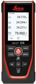 Leica DISTO D5 Handlasermeter Set in Schwarz mit wiederaufladbarem Akku - Bild 1