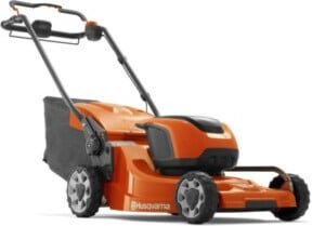 Husqvarna Akku-Rasenmäher LC 347iVX in Orange mit Akkubetrieb - Bild 1