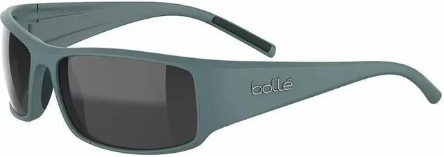Bollé King Sonnenbrille, Unisex, Vollrand, Kunststoff, Green, Grey - Bild 1