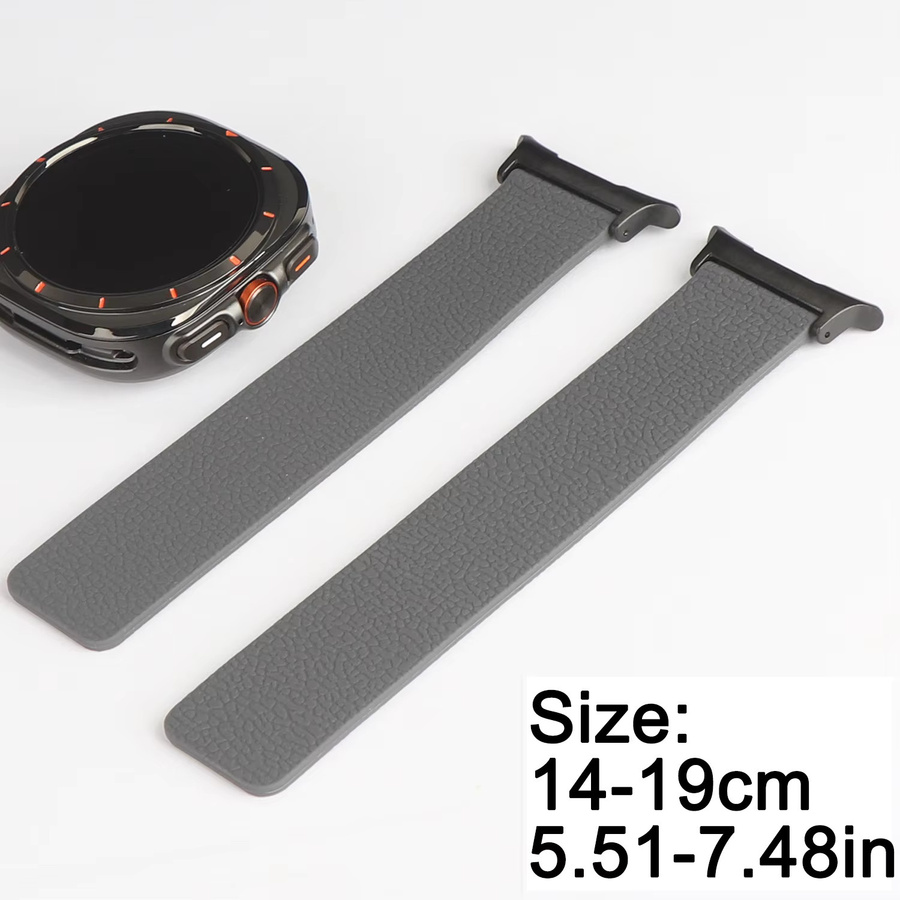 Samsung Uhrenarmband Silikon, grau, Unisex - Bild 2