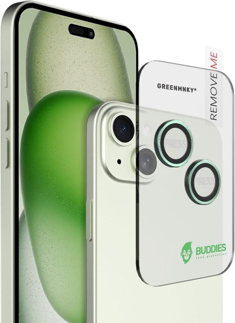 BUDDIES Handyhülle für iPhone 15 und iPhone 15 Plus in Mint Green - Bild 1