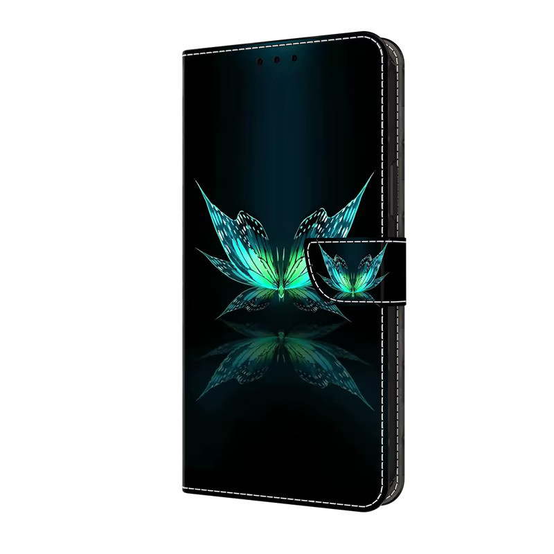 Magnetische Leder-Brieftasche als Flip-Case für Samsung Galaxy A-Serie (A10 bis A20E) - Bild 2