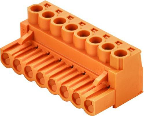 Weidmüller Buchsengehäuse-Kabel BL/SL Orange, Polzahl 20, Rastermaß 5 mm, 18 Stück - Bild 1
