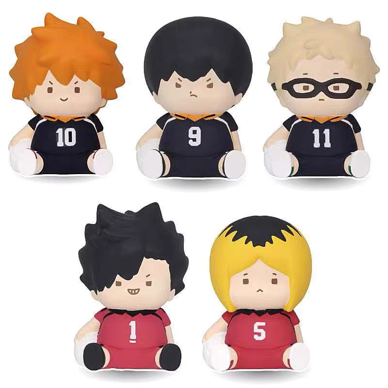 Bandai Volleyball-Jugend-Spieler Figuren, Actionfiguren, 5-teiliges Set, ab 12 Jahren - Bild 6