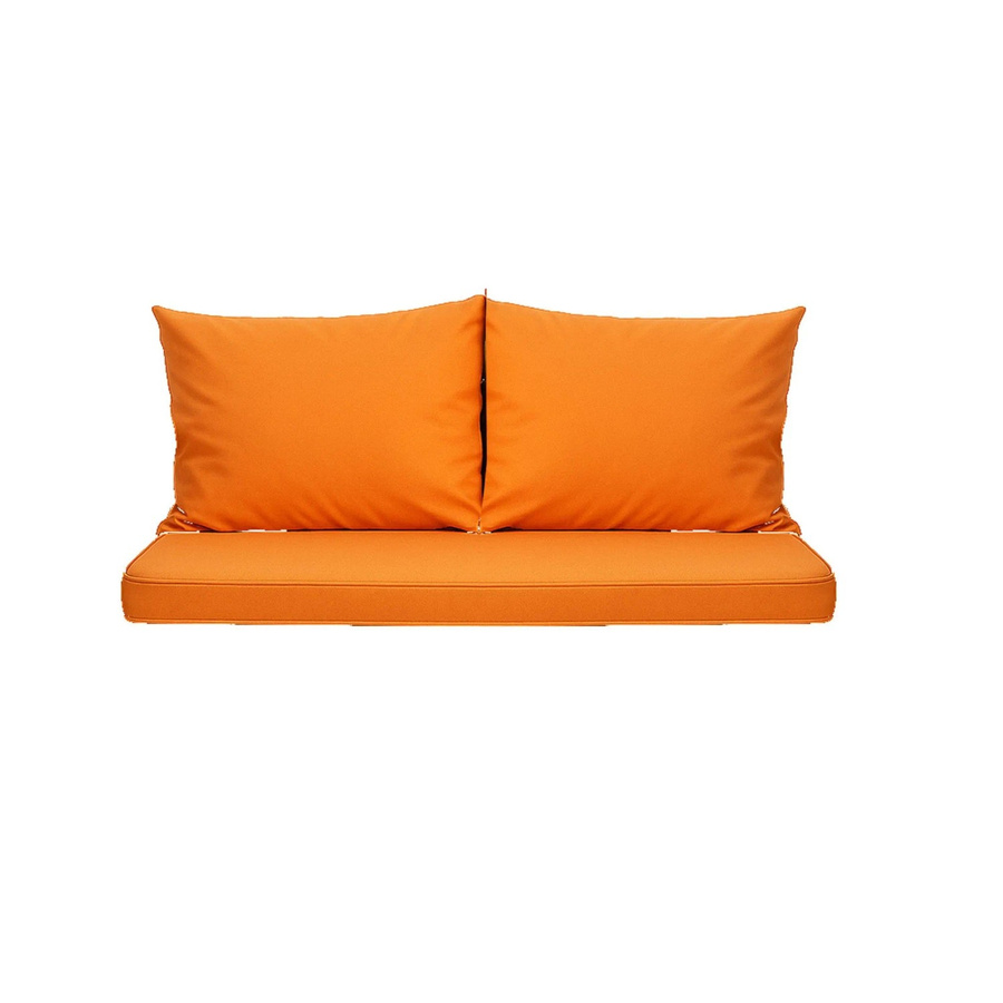 Setgarden Mix Bench Kissen Set für 2-Sitzer Bänke, Farbe Orange, B/T/H: 120 x 60 cm und 2 x 50 x 56 cm - Bild 2