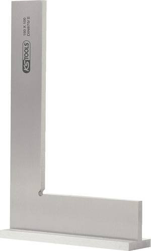 KS Tools Anschlagwinkel aus Stahl in Silber nach DIN 875/2 mit 100 mm - Bild 1